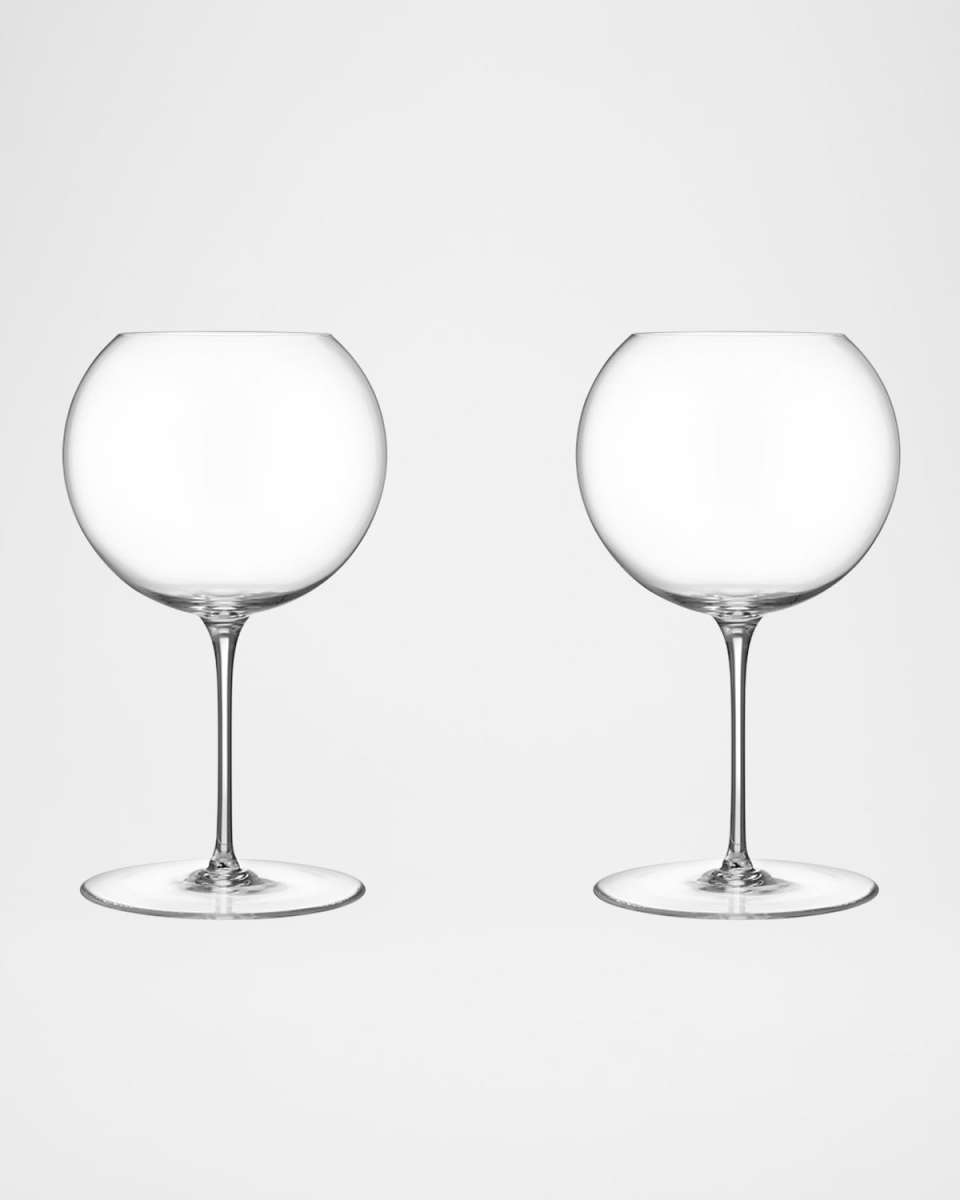 Geometry 24.5 oz. Red Wine Glasses, Set of 2